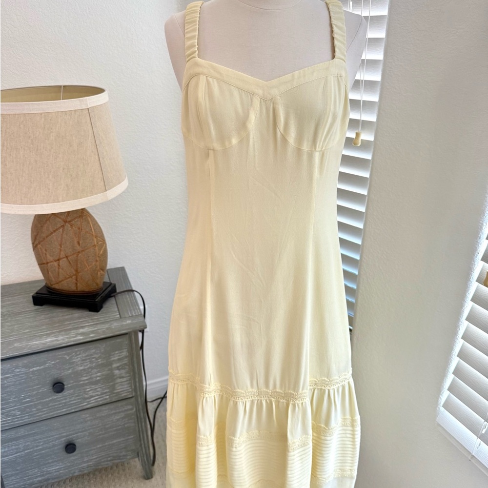 Forever 21 Cream Maxi Dress